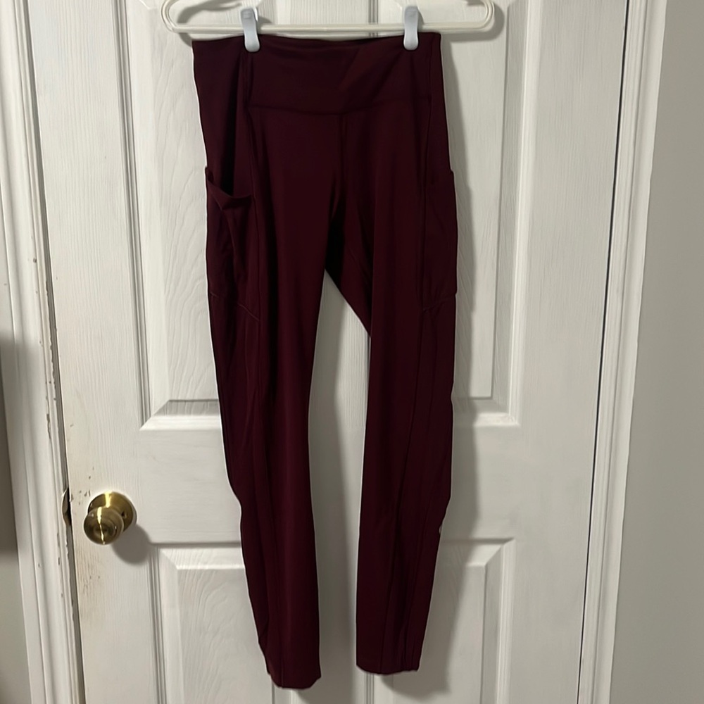 Lululemon Fast and Free Leggings with pockets